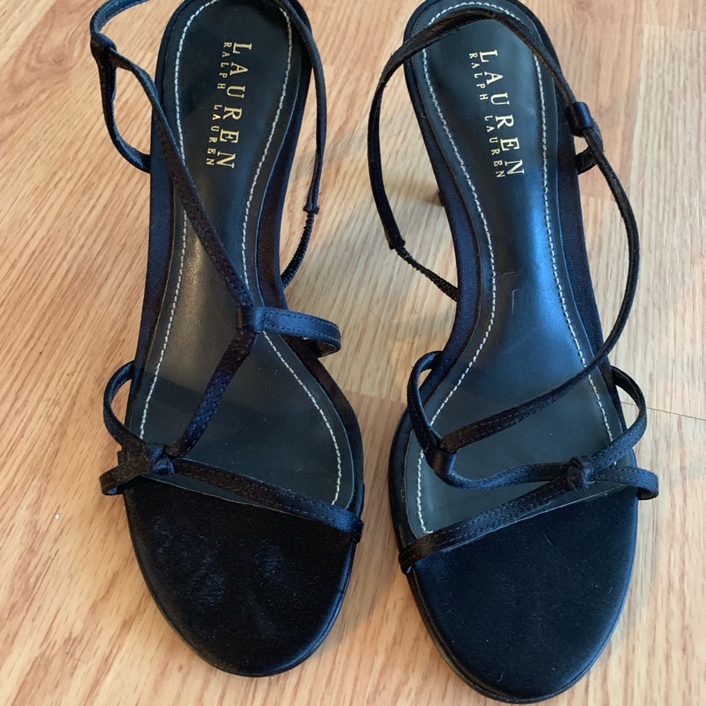Strappy heels